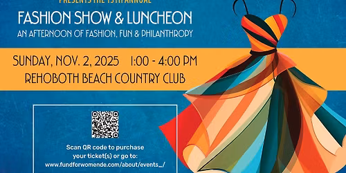 Annual Fashion Show & Luncheon - SOLD OUT!