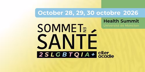 Sommet en sant\u00e9 2SLGBTQIA+ 2026