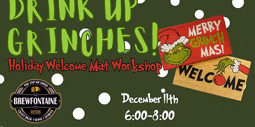 Holiday Welcome Mat Workshop