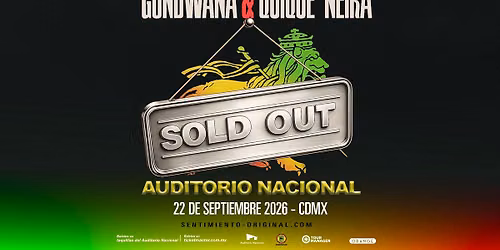 Gondwana & Quique Neira en Ciudad de M\u00e9xico