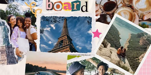 Teen Afternoon Craft - Vision Board Collage Notebooks