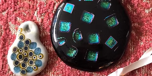 Fused Glass Christmas bauble