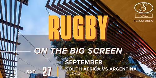 Rugby - on the Big Screen