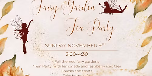 Fairy Garden Tea Party