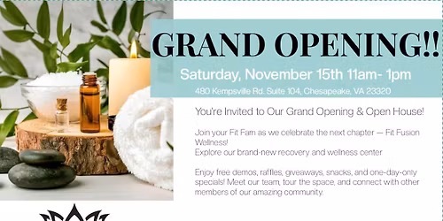 Fit Fusion Wellness Grand Opening