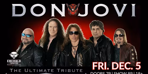 Don Jovi - The Ultimate Tribute to the Music of Bon Jovi