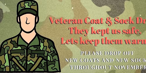 Veteran Coat and Sock Drive
