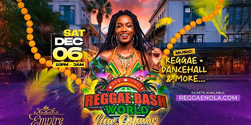 Reggae Bash World: New Orleans