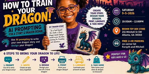 How to Train Your Dragon! AI Prompting for a Story & Dragon Design