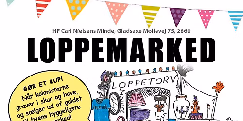 Loppemarked i hele haveforeningen