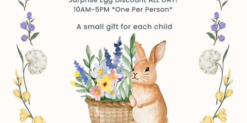 FREE- Meet the Easter Bunny Event!