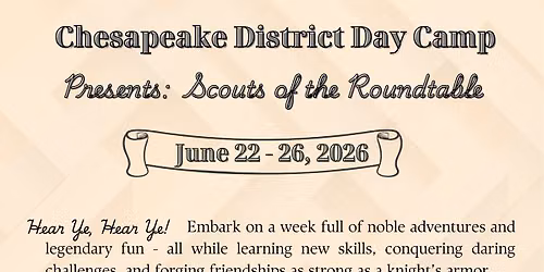 Northern Chesapeake District Day Camp