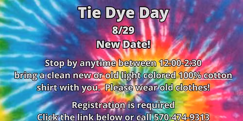 Tie Dye Day