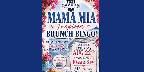 Mama Mia Brunch & Bingo