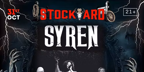Halloween Party with SYREN live at Stockyard