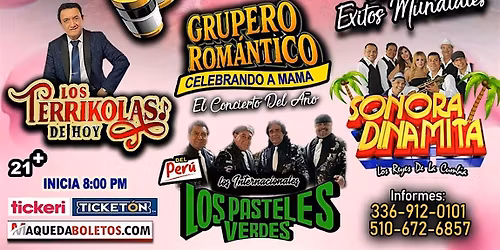 Celebrando a Mam\u00e1 Grupero Rom\u00e1ntico Tour 2026