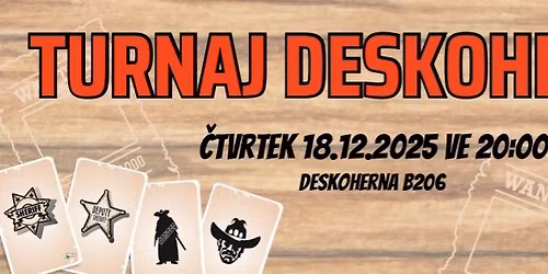 Deskohran\u00ed Turnaj - Bang! 