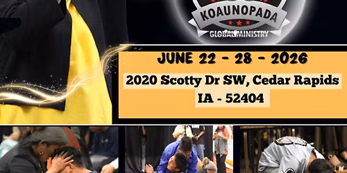 KGM Annual Revival is Now-Cedar Rapids, IA