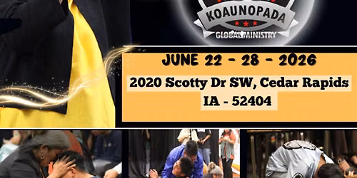 KGM Annual Revival is Now-Cedar Rapids, IA
