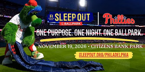 Sleep Out at the Ballpark Happy Hour