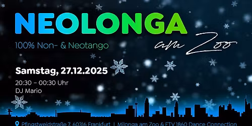 "Neolonga am Zoo" am 27.12.2025 mit DJ Mario