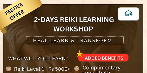 2 Days Reiki Healing Learning Workshop
