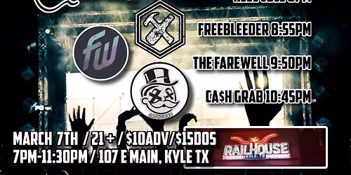 Spring Rock Fling @ The Railhouse