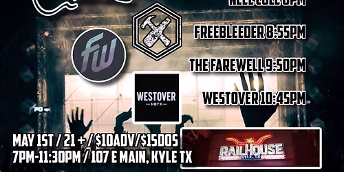 Spring Rock Fling @ The Railhouse 