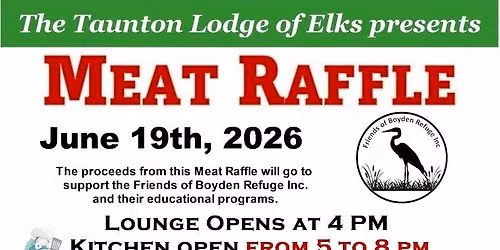 Partner Meat Raffle : Friends of Boyden Refuge