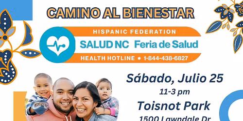 Camino al Bienestar: SaludNC Feria de Salud