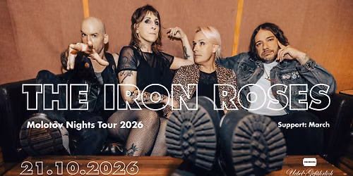 THE IRON ROSES \u2013 Molotov Nights Tour 2026 \u2013 live in Hamburg