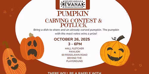 EWANA Potluck and Pumpkin Carving Competition