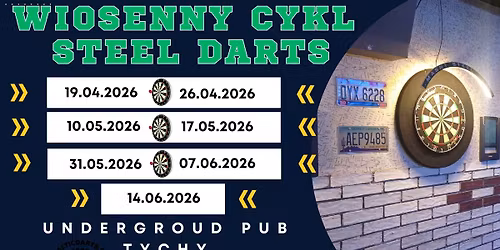 Wiosenny Cykl Turniej\u00f3w Steel Dart w Underground Pub- I turniej