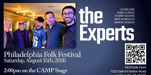 J.D Malone and The Experts at The Philadelphia Folk Festival