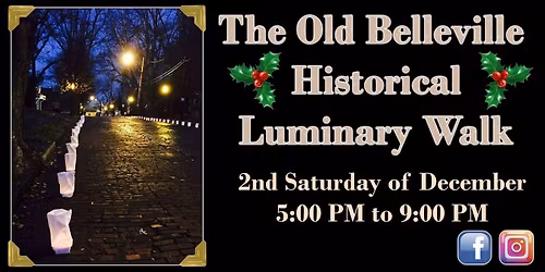 The 11th Annual Old Belleville Historical Luminary Walk 