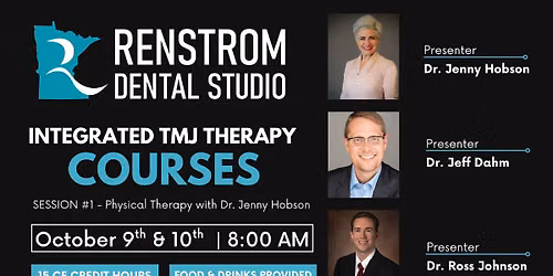 Integrated TMJ Therapy Courses - Physical Therapy with Dr. Jenny Hobson 