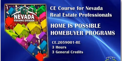 Home Is Possible Homebuyer Programs - CE Class   Brunch & Learn