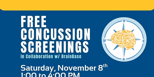 Free concussion screenings