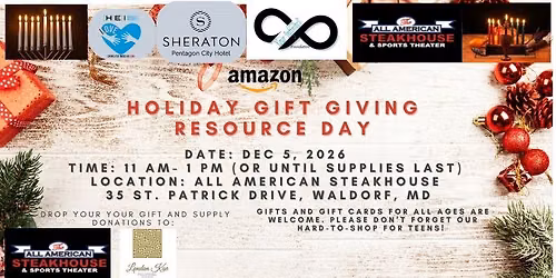 Holiday Gift Giving Family Day and Resource Distribution