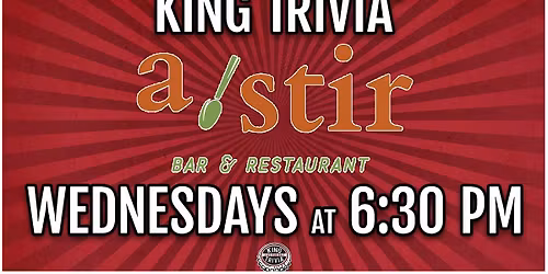 Trivia Night at A\/Stir