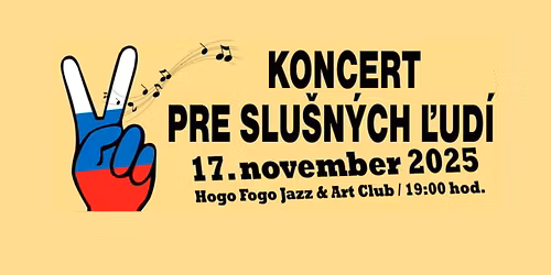 KONCERT PRE SLU\u0160N\u00ddCH \u013dUD\u00cd - Schody \/ HP Unplugged \/ VZNCH \/ Patejdl tribute