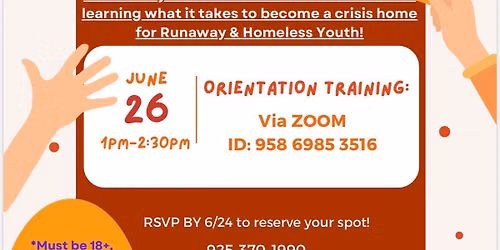 Runaway and Homeless Youth Crisis Home Training