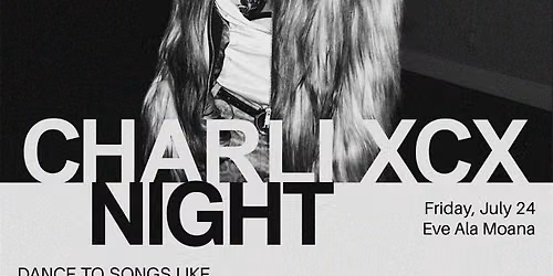CHARLI XCX DANCE PARTY