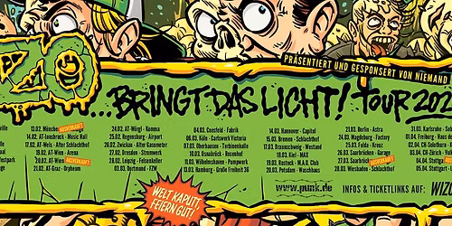 WIZO bringt das Licht nach N\u00fcrnberg! ZUSATZKONZERT - Spezielle G\u00e4ste: NoRMAhl