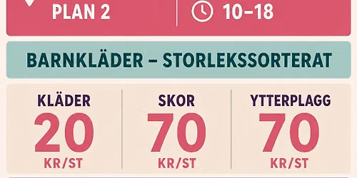Stor barnloppis p\u00e5 Triangeln Malm\u00f6