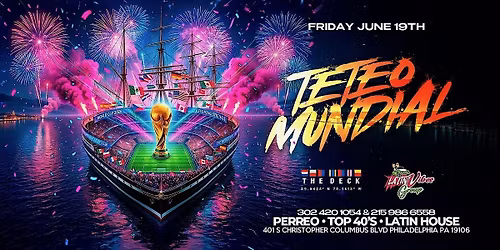 TETEO MUNDIAL\u26bd\ufe0f PERREO BOAT BASH\/ MOSHULU