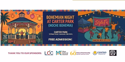 Bohemian Night (Noche Bohemia) is back at the Carter Park gazebo.