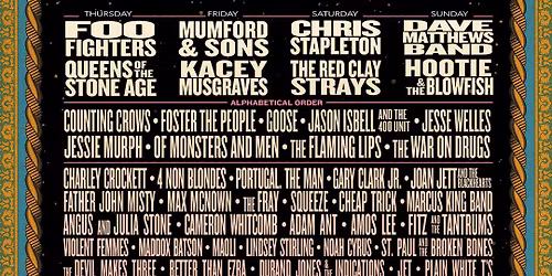 Bourbon & Beyond Festival: Chris Stapleton & The Red Clay Strays - Saturday