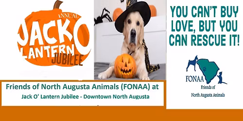 FONAA at the Jack O Lantern Jubilee - Info Table