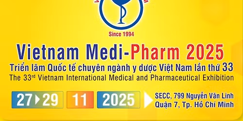 Vietnam Medi-Pharm 2025 t\u1ea1i Tp H\u1ed3 Ch\u00ed Minh